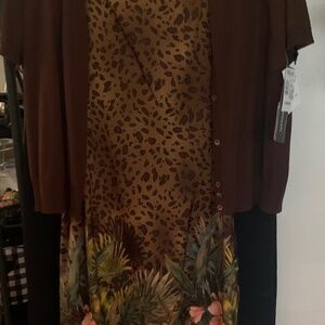 Cocktail length dress